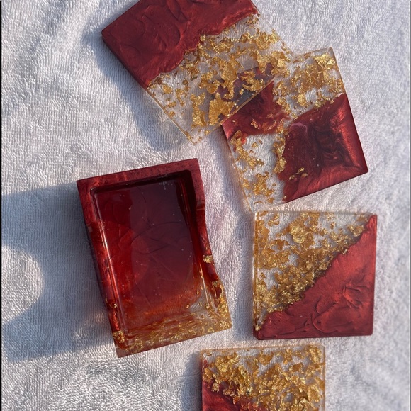 ✨Square Coaster Set✨ - Picture 1 of 2